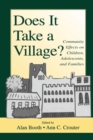 Image for Does It Take A Village?