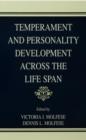 Image for Temperament and Personality Development Across the Life Span