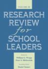 Image for Research Review for School Leaders