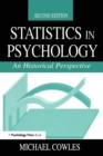 Image for Statistics in Psychology : An Historical Perspective