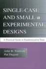 Image for Single-case and Small-n Experimental Designs : A Practical Guide to Randomization Tests