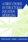 Image for A First Course in Structural Equation Modeling