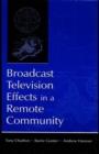 Image for Broadcast Television Effects in A Remote Community