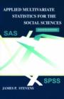 Image for Applied Multivariate Statistics for the Social Sciences