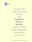 Image for Proceedings of the Twenty-second Annual Conference of the Cognitive Science Society