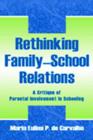 Image for Rethinking Family-school Relations