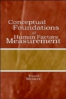Image for Conceptual Foundations of Human Factors Measurement
