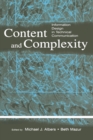 Image for Content and Complexity