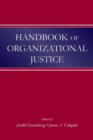 Image for Handbook of Organizational Justice