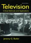 Image for Television  : critical methods and applications