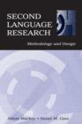 Image for Second Language Research - Methodology and Design
