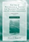 Image for The Use of Psychological Testing for Treatment Planning and Outcomes Assessment : Volume 3: Instruments for Adults