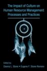 Image for The Influence of Culture on Human Resource Management Processes and Practices