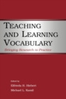 Image for Teaching and Learning Vocabulary