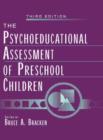 Image for The Psychoeducational Assessment of Preschool Children