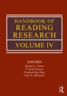 Image for Handbook of Reading Research, Volume IV