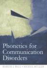 Image for Phonetics for Communication Disorders