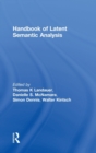 Image for Handbook of Latent Semantic Analysis
