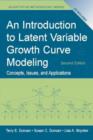 Image for An Introduction to Latent Variable Growth Curve Modeling