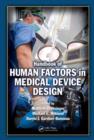 Image for Handbook of Human Factors in Medical Device Design