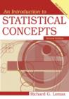 Image for An Introduction to Statistical Concepts