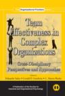 Image for Team Effectiveness In Complex Organizations : Cross-Disciplinary Perspectives and Approaches