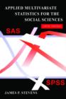 Image for Applied multivariate statistics for the social sciences