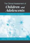 Image for The Clinical Assessment of Children and Adolescents