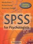Image for SPSS for Psychologists, Third Edition