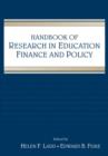 Image for Handbook of Research in Education Finance and Policy