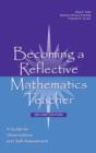 Image for Becoming a Reflective Mathematics Teacher