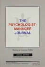 Image for The Psychologist-Manager Journal : Volume 5, Number 2