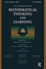 Image for Hypothetical Learning Trajectories : A Special Issue of Mathematical Thinking and Learning