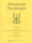 Image for School Reform and Research in Educational Psychology : A Special Issue of the educational Psychologist
