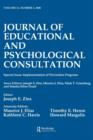 Image for Journal of educational and psychological consultationVol. 11 No. 1: Implementation of prevention programs