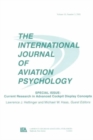 Image for Current Research in Advanced Cockpit Display Concepts : A Special Issue of the International Journal of Aviation Psychology