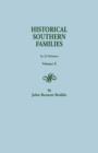 Image for Historical Southern Families. in 23 Volumes. Volume X