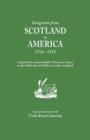 Image for Emigrants from Scotland to America, 1774-1775. Copied from a Loose Bundle of Treasury Papers in the Pubilc Record Office, London, England