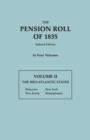Image for Pension Roll of 1835. in Four Volumes. Volume II : The Mid-Atlantic States: Delaware, New Jersey, New York, Pennsylvania