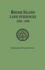 Image for Rhode Island Land Evidences, 1648-1696