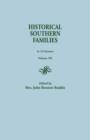 Image for Historical Southern Families. in 23 Volumes. Volume XX