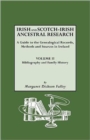 Image for Irish and Scotch-Irish Ancestral Research, Vol. II