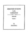 Image for Directory of Scots in the Carolinas, 1680-1830