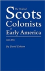 Image for Original Scot Colonists of Early America, 1612-1783