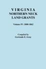 Image for Virginia Northern Neck Land Grants, 1800-1862
