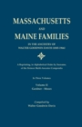Image for Massachusetts and Maine Families in the Ancestry of Walter Goodwin Davis (1885-1966) : A Reprinting, in Alphabetical Order by Surname, of the Sixteen Multi-Ancestor Compendia (Plus Thomas Haley of Win