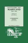 Image for Settlers of Maryland, 1679-1783. Consolidated Edition, in Two Volumes. Volume II