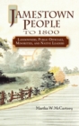 Image for Jamestown People to 1800 : Landowners, Public Officials, Minorities, and Native Leaders
