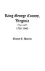 Image for King George County, Virginia 1720-1990