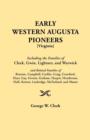 Image for Early Western Augusta Pioneers